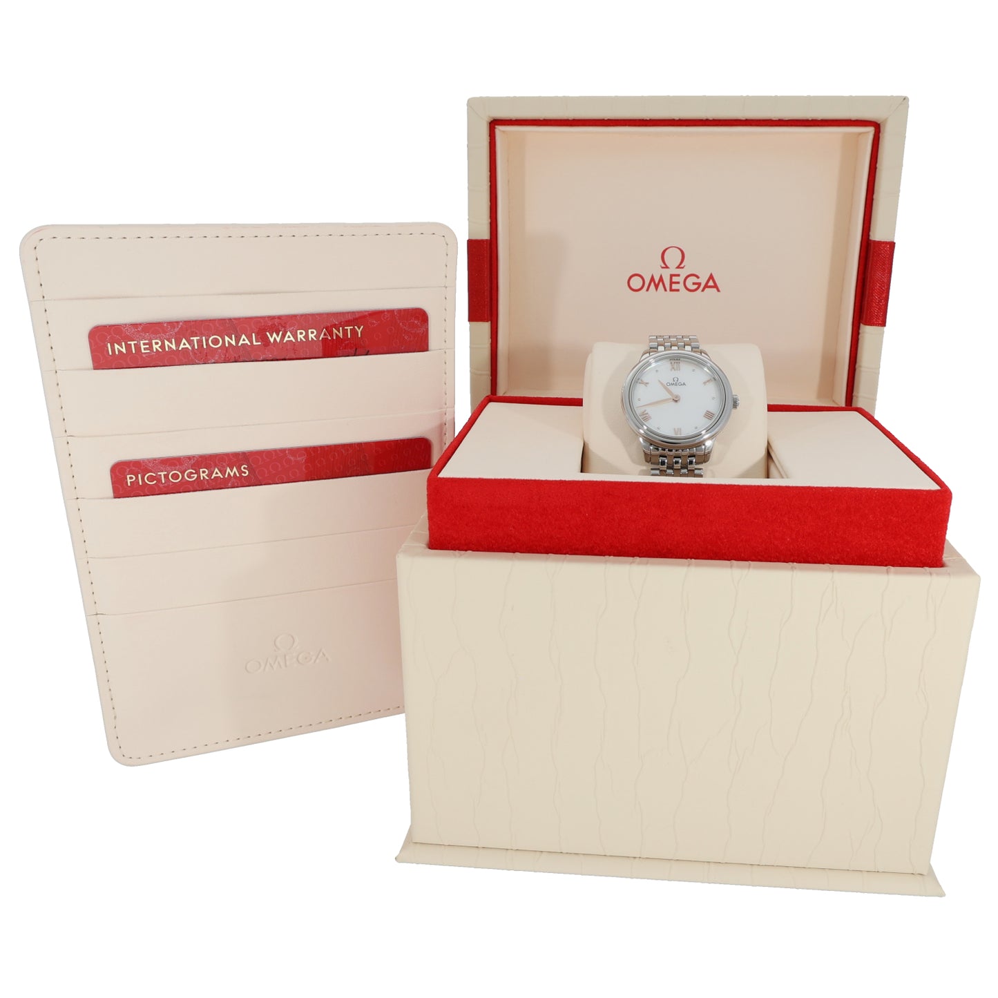 Omega De Ville Prestige 434.10.28.60.05.001 27.5mm Stainless Steel Watch