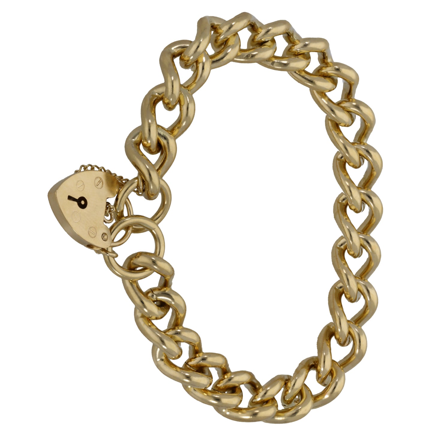 9ct Gold Gate Bracelet