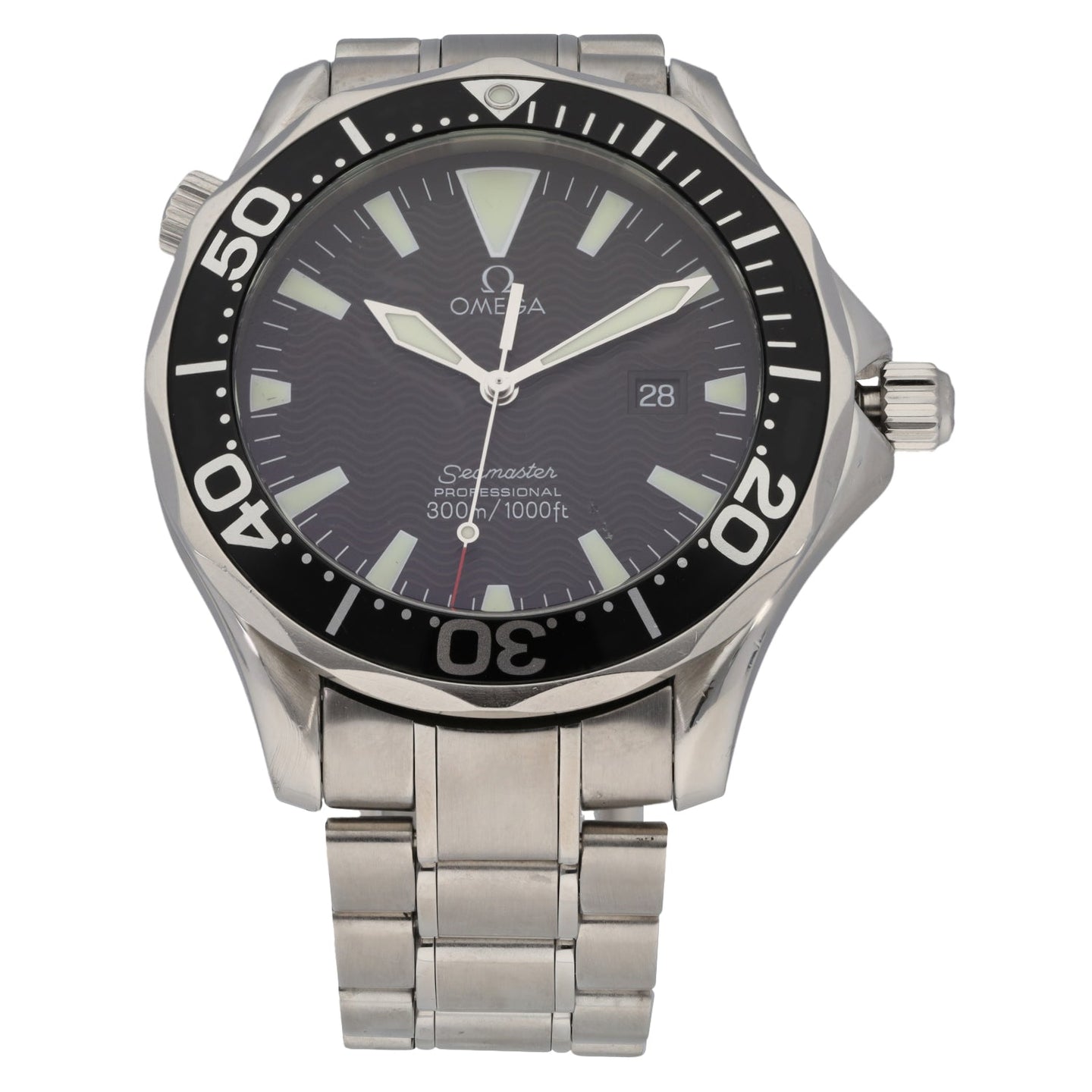 Omega Seamaster 41mm Stainless Steel Mens Watch