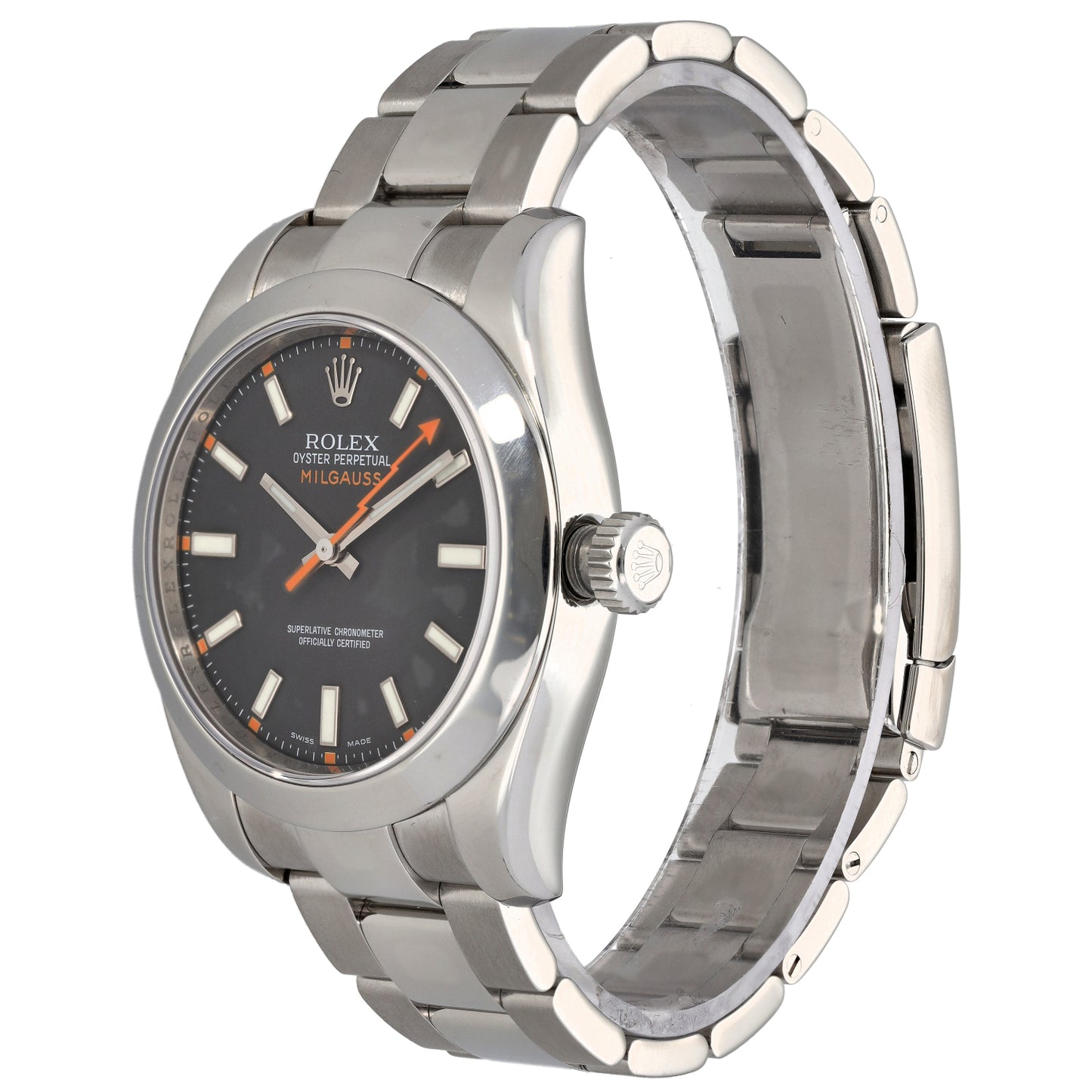 Rolex Milgauss 116400 40mm Stainless Steel Watch