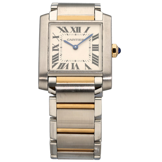 Cartier Tank Francaise 3751 25mm Stainless Steel Watch