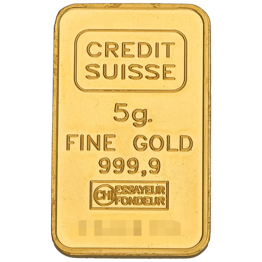 24ct 5g Gold Bar