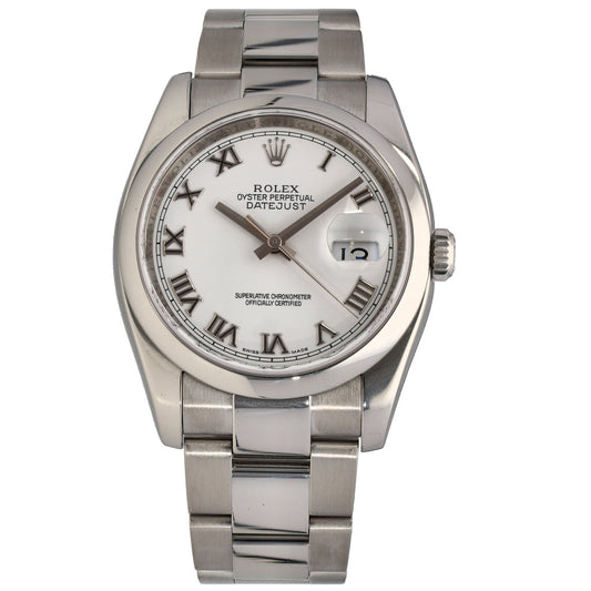 Rolex Datejust 116200 36mm Stainless Steel Watch
