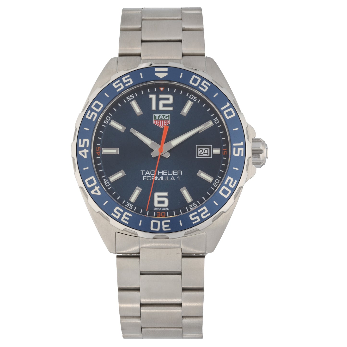 Tag Heuer Formula 1 WAZ1010 43mm Stainless Steel Watch