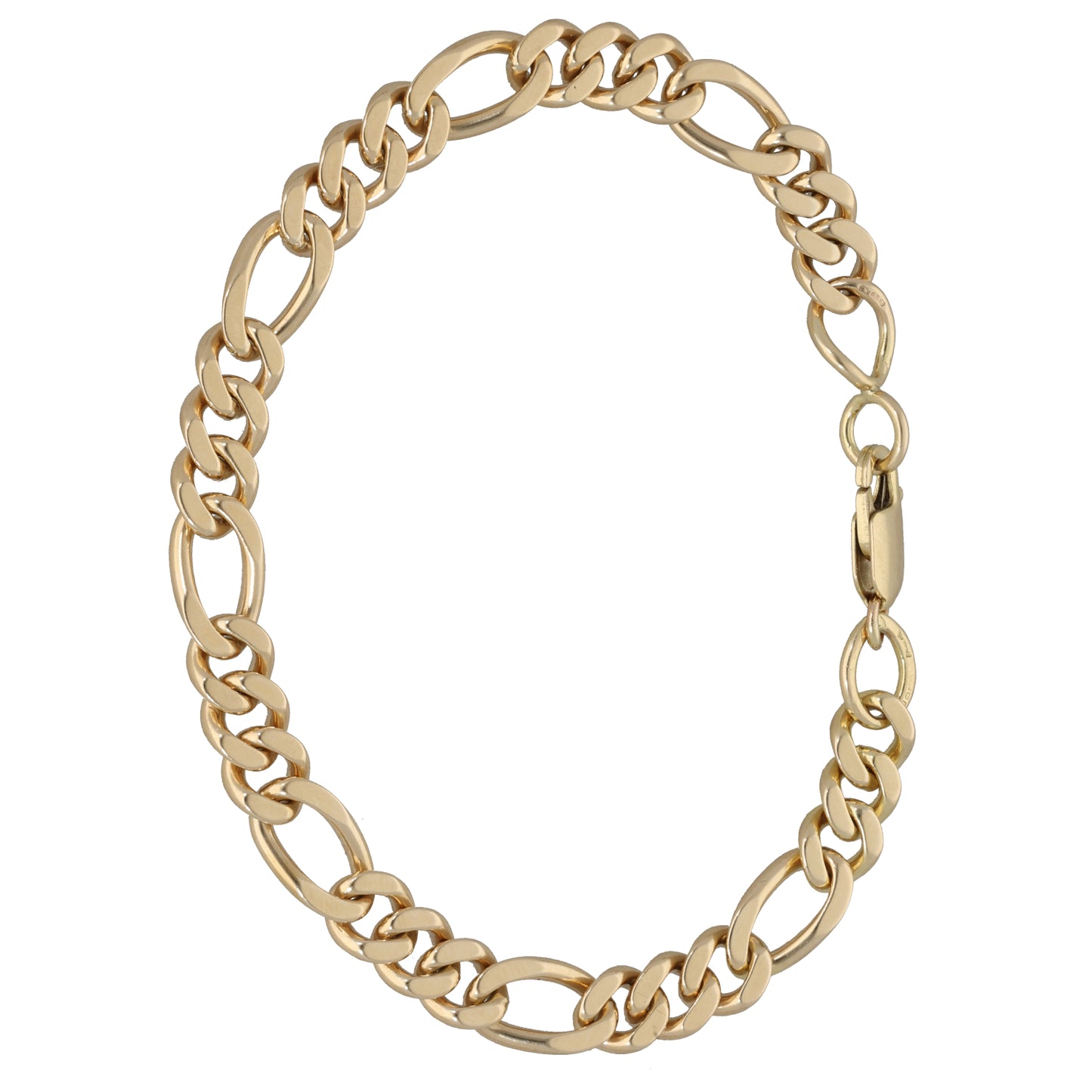 9ct Gold Figaro Bracelet