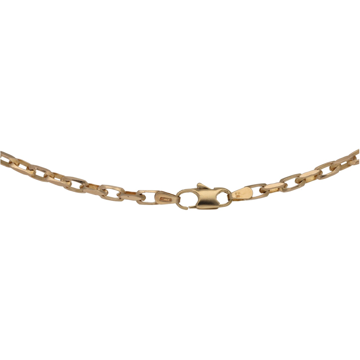 9ct Gold Belcher Chain 20"