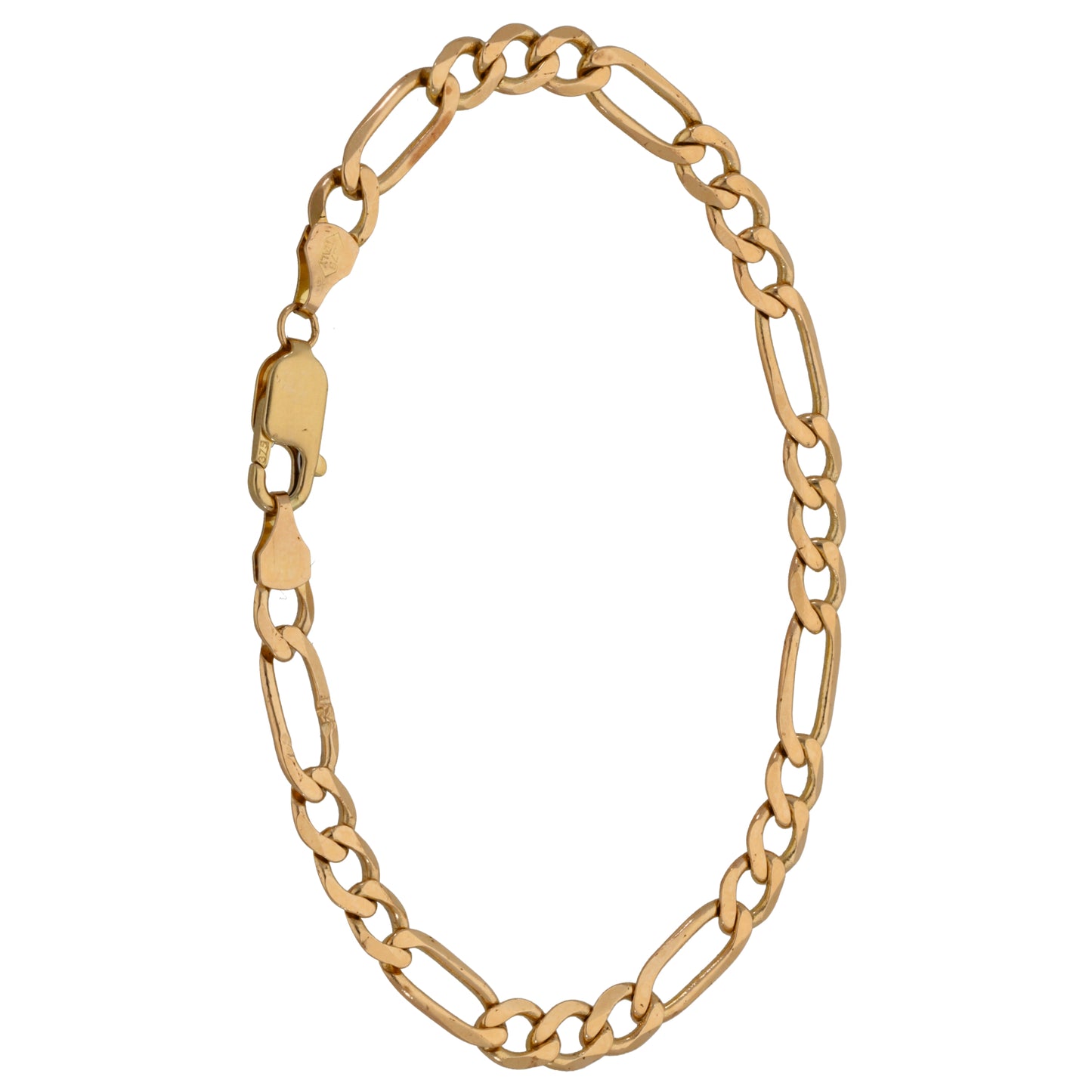 9ct Gold Figaro Bracelet