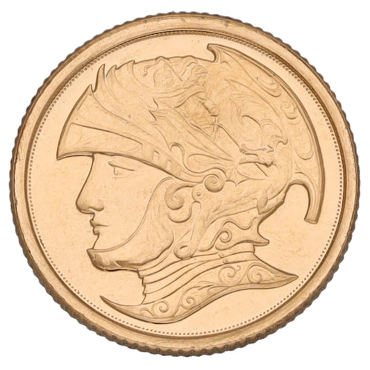 22ct Gold King Charles III Quarter Sovereign Coin 2023