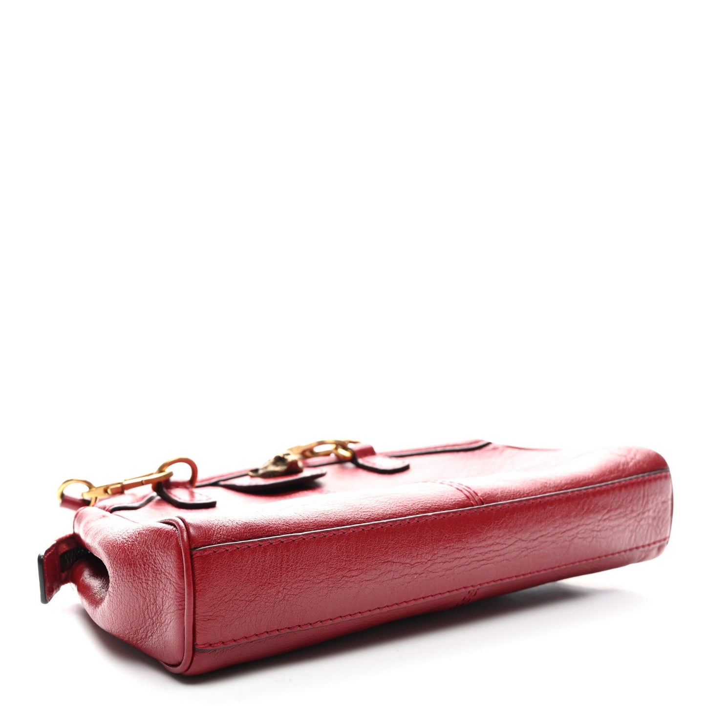 Gucci Re(belle) Small Piuma Lux Calfskin Leather Bag - Romantic Cerise