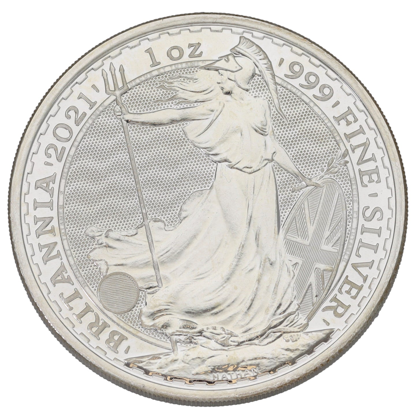 Fine Silver Queen Elizabeth II 1 OZ Britannia Coin 2021