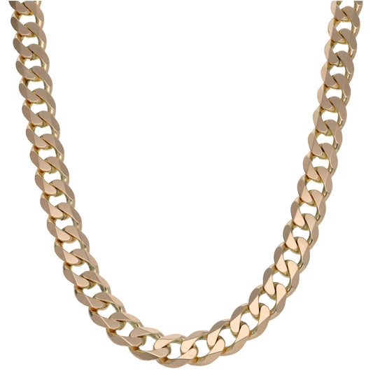 9ct Gold Curb Chain 24"