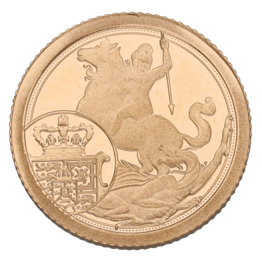 22ct Gold King Charles III Eighth Sovereign Coin 2025