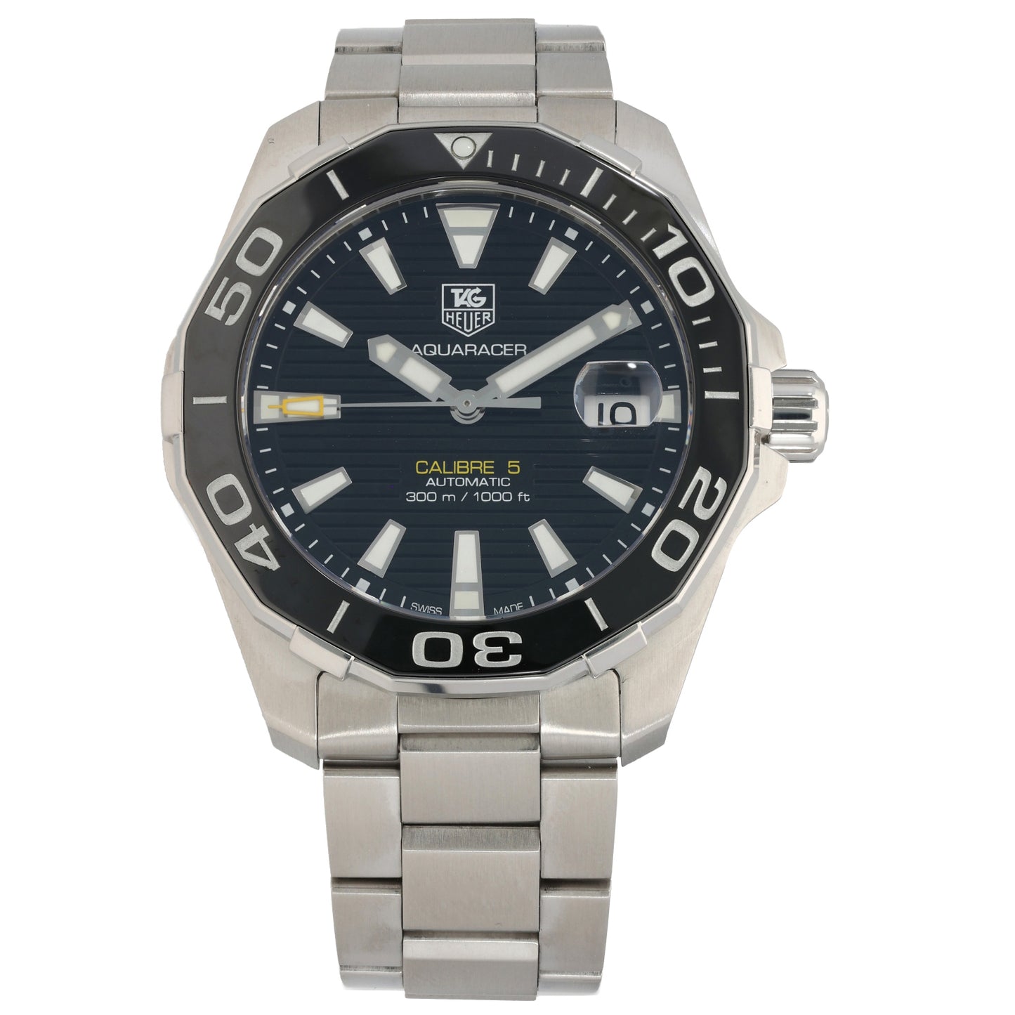 Tag Heuer Aquaracer WAY211A-1 41mm Stainless Steel Watch