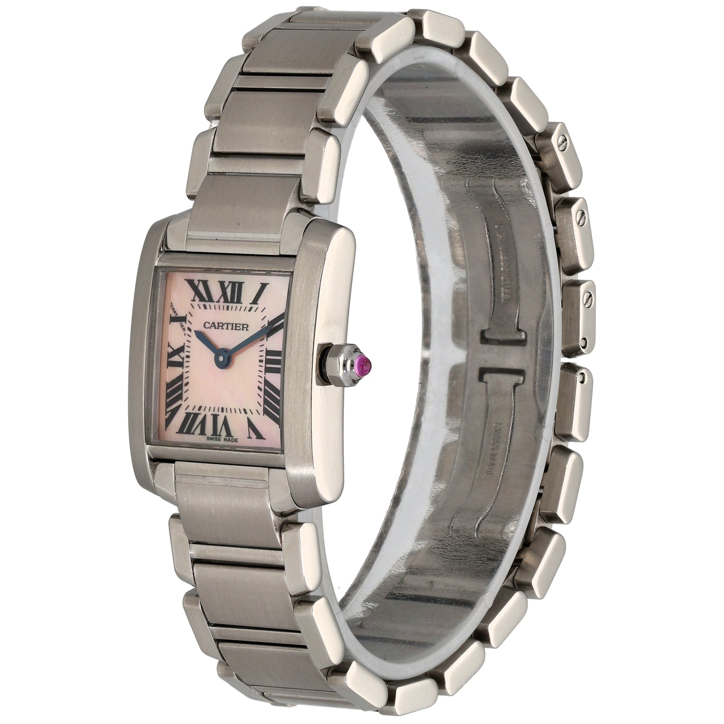 Cartier Tank Francaise W51028Q3 20mm Stainless Steel Watch