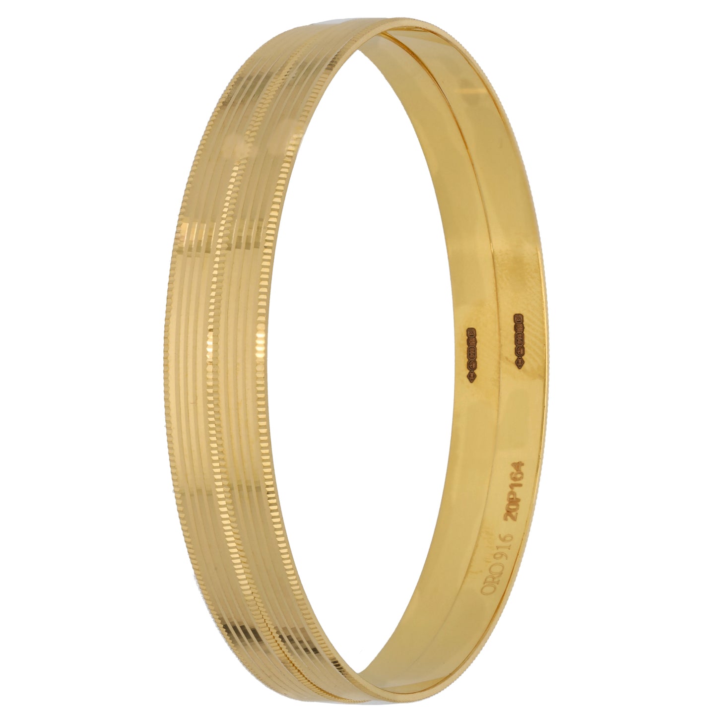 New 22ct Gold Set Of Bangles