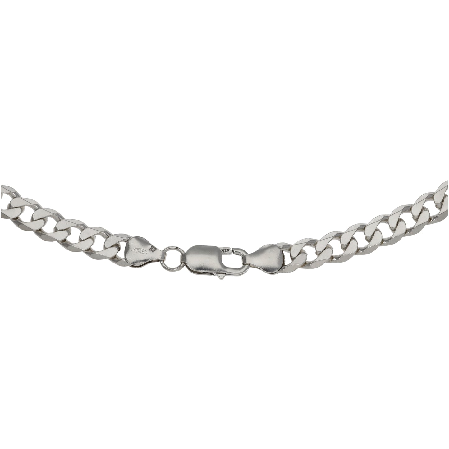 Sterling Silver Curb Chain 24"