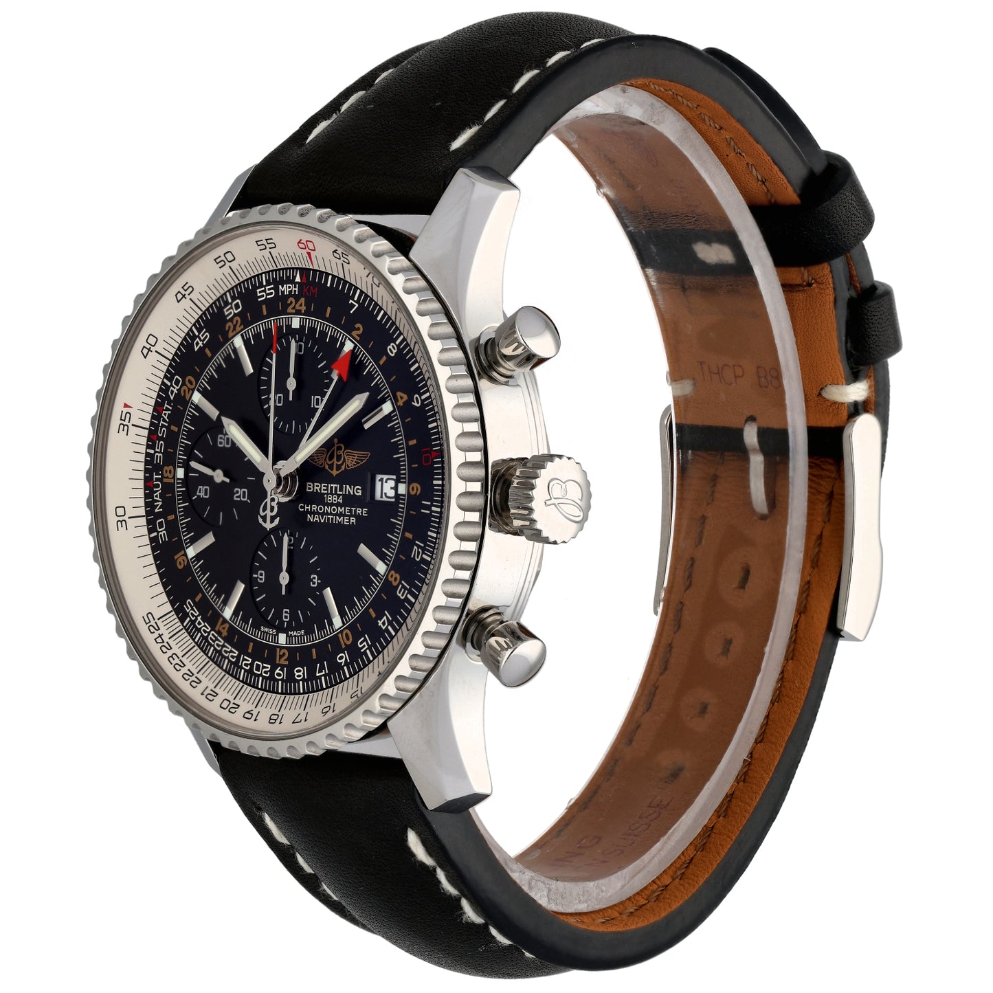 Breitling Navitimer A24322 46mm Stainless Steel Watch