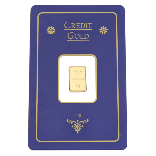 24ct 1g Gold Bar