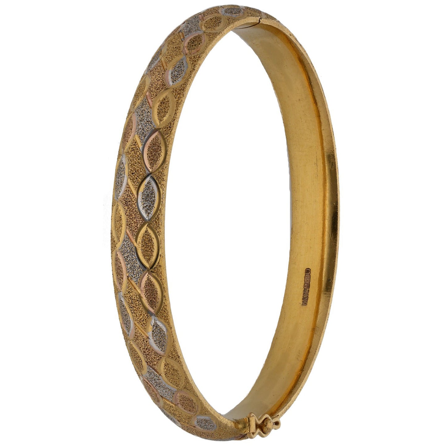 22ct Gold Hinged/Clasp Bangle