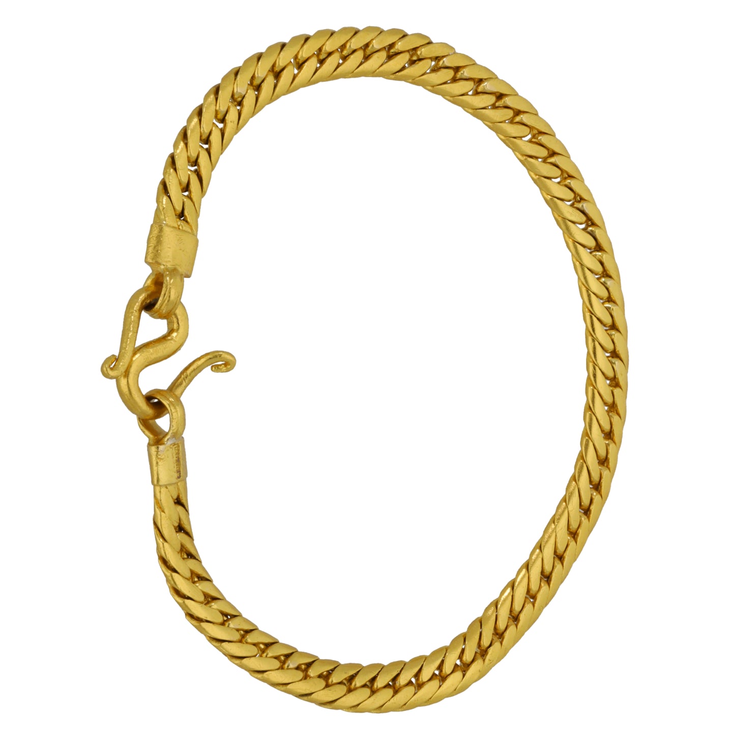 22ct Gold Curb Bracelet
