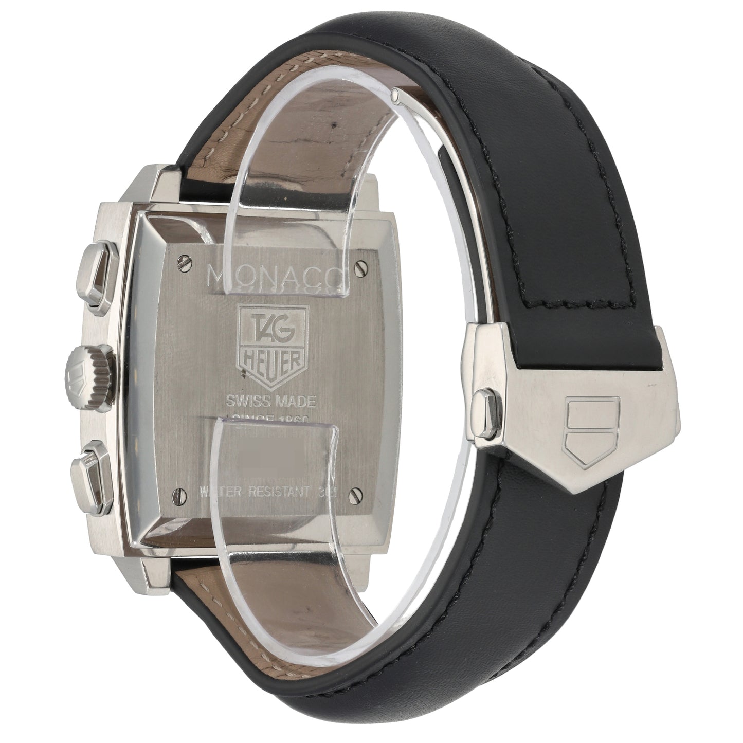 Tag Heuer Monaco CW2111-0 38mm Stainless Steel Watch