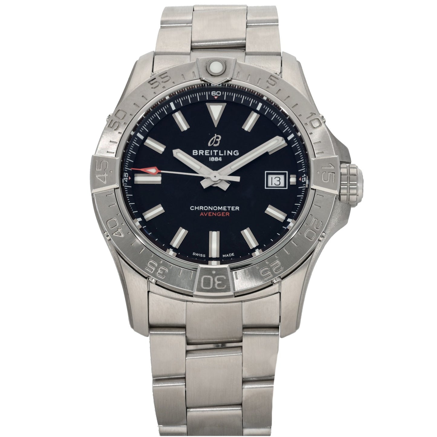 Breitling Avenger A17328 42mm Stainless Steel Watch