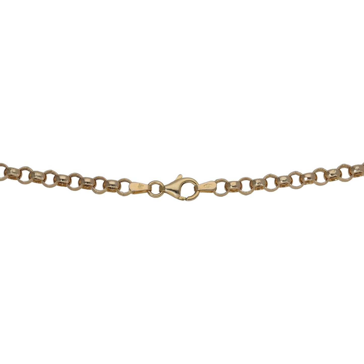 9ct Gold Belcher Chain 20"