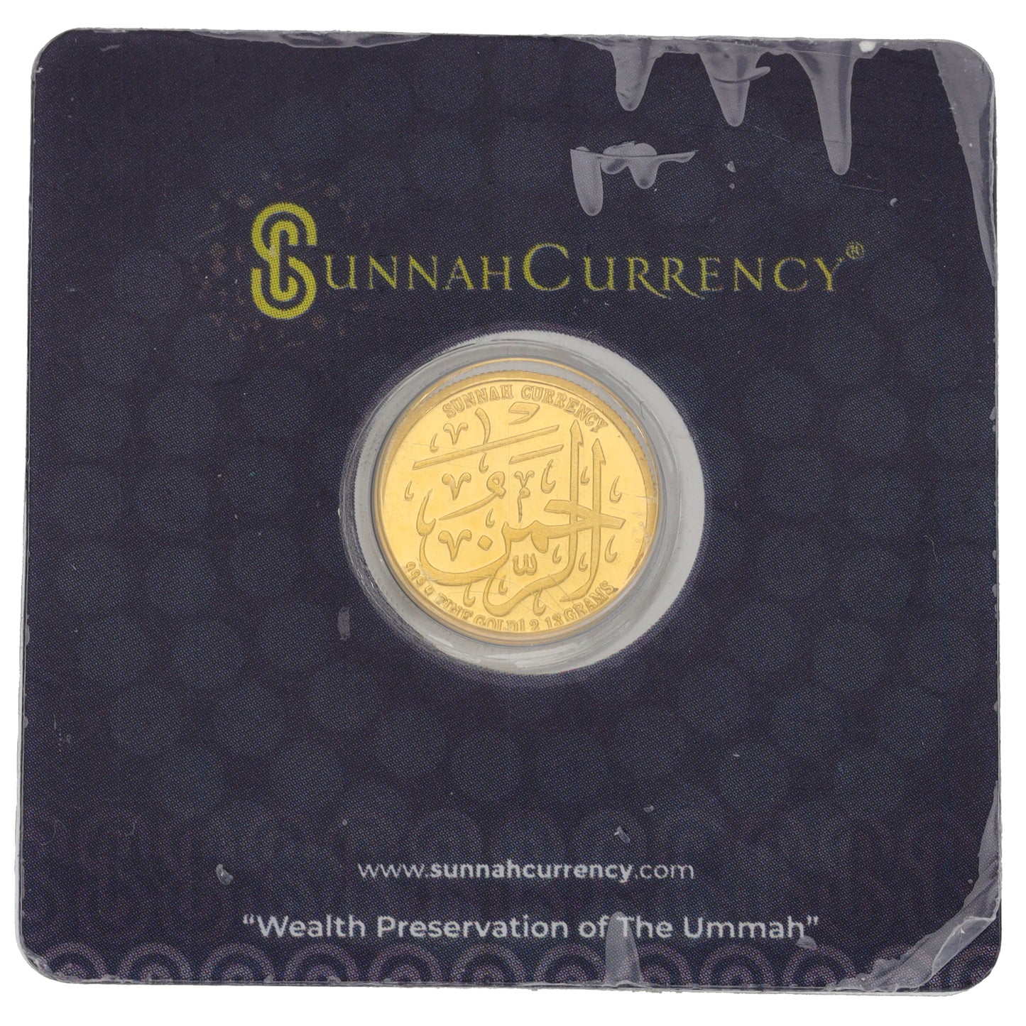 24ct Gold 1/2 Dinar Coin
