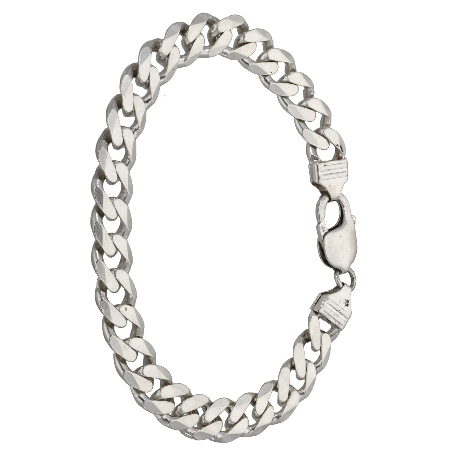 Sterling Silver Curb Bracelet