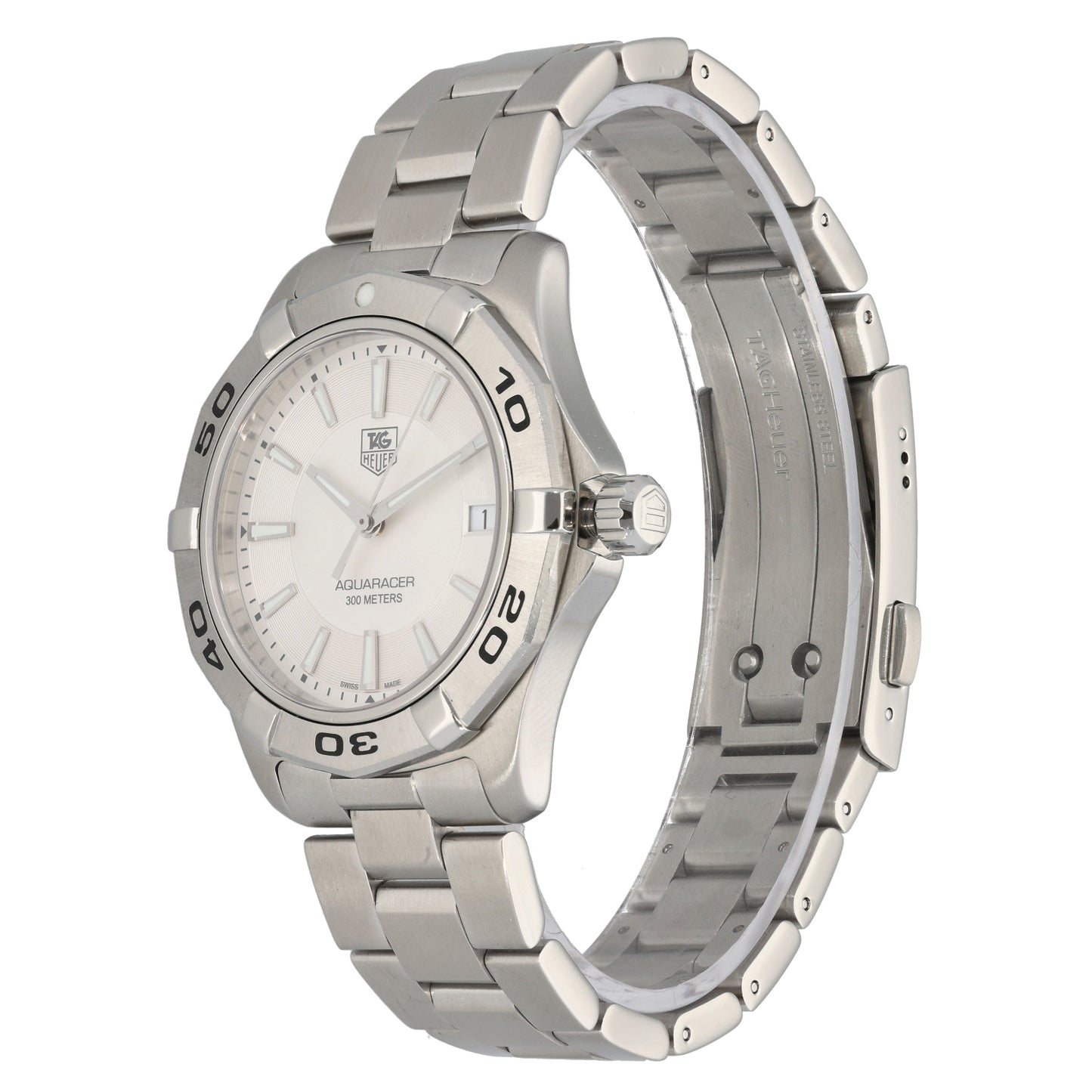 Tag Heuer Aquaracer WAP1111 39mm Stainless Steel Watch