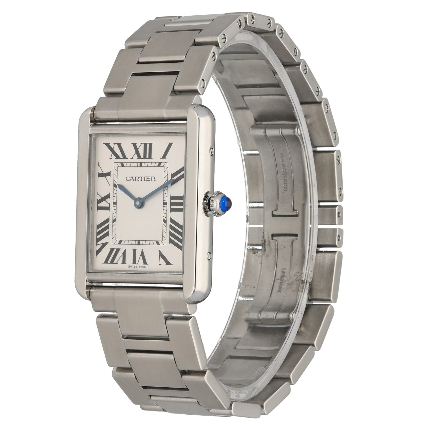 Cartier Tank Solo W5200014 27.5mm Stainless Steel Watch