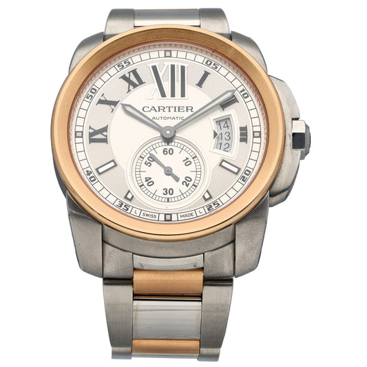 Cartier Calibre De Cartier W7100036 42mm Bi-Colour Watch
