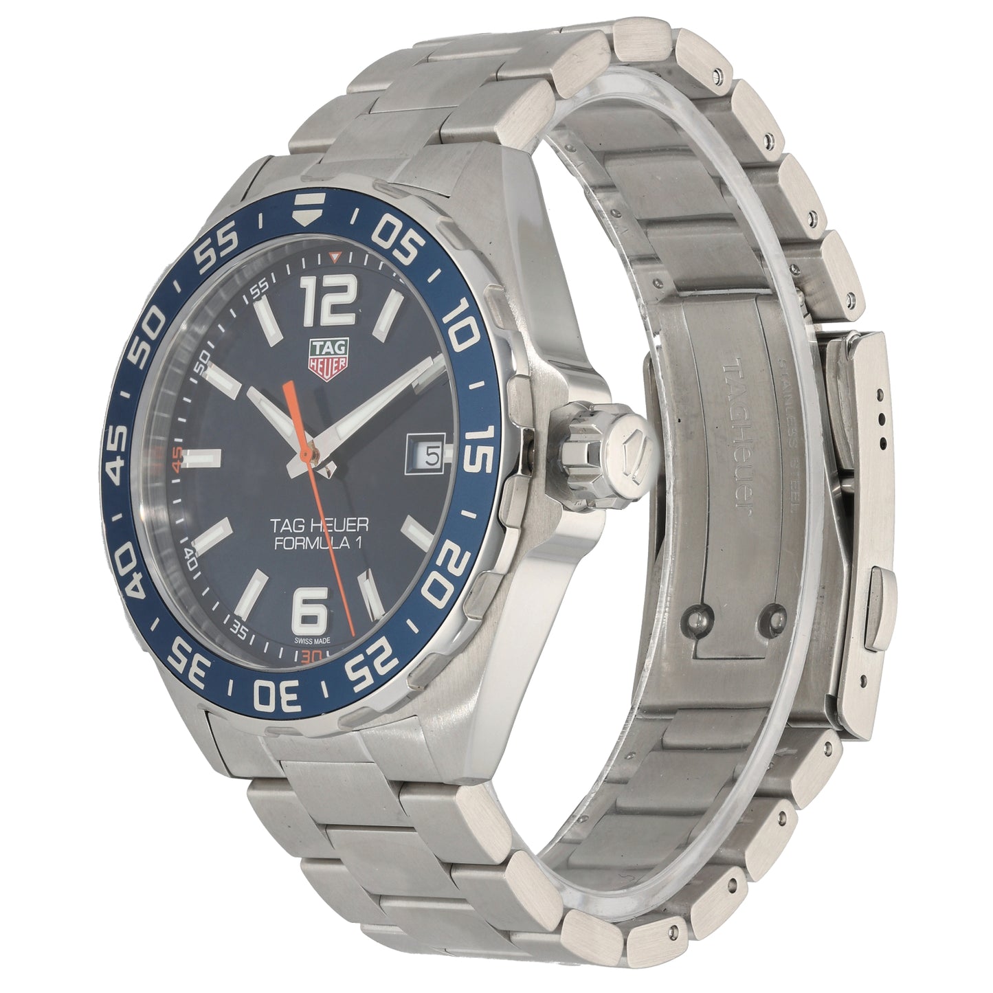 Tag Heuer Formula 1 WAZ1010 43mm Stainless Steel Watch