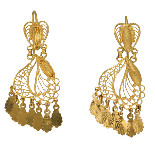 22ct Gold Drop Earrings
