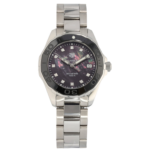 Tag Heuer Aquaracer WAY131M 35mm Stainless Steel Watch