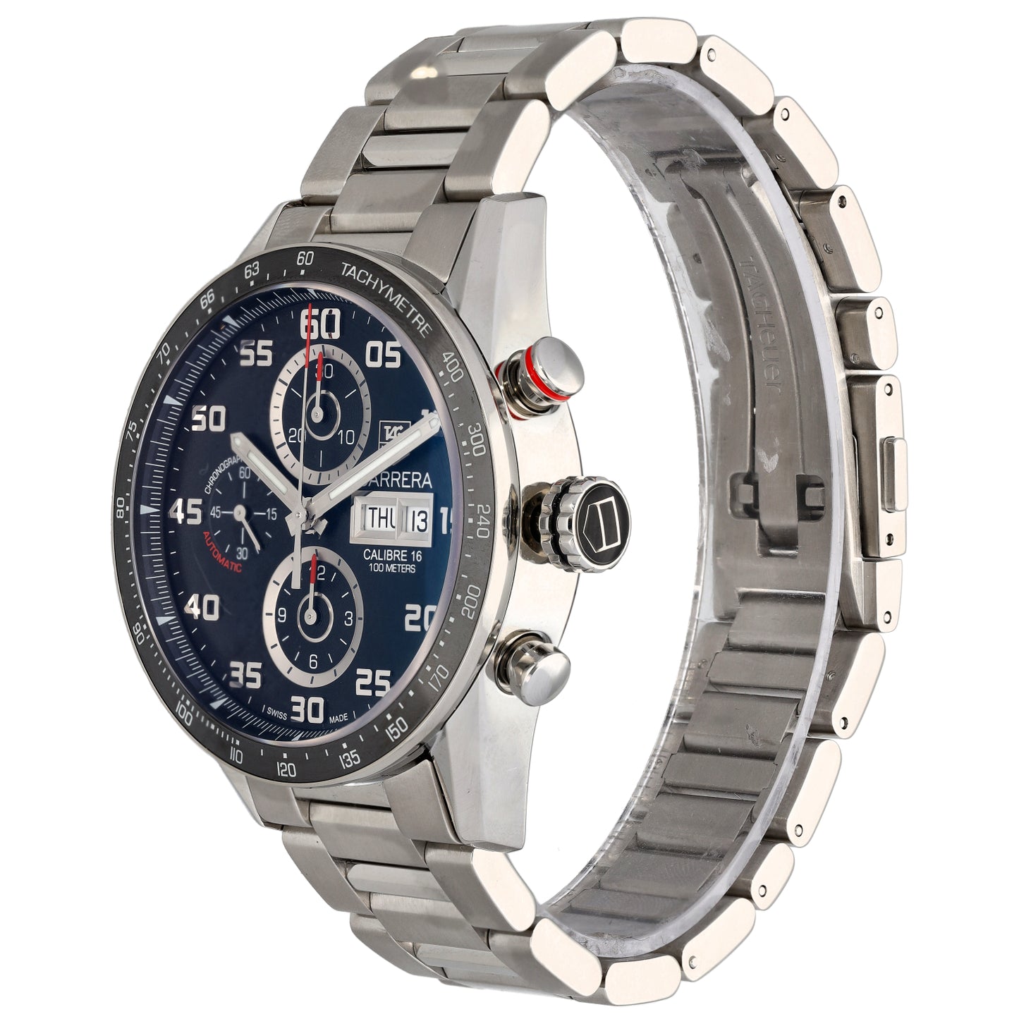 Tag Heuer Carrera CV2A1R 43mm Stainless Steel Watch