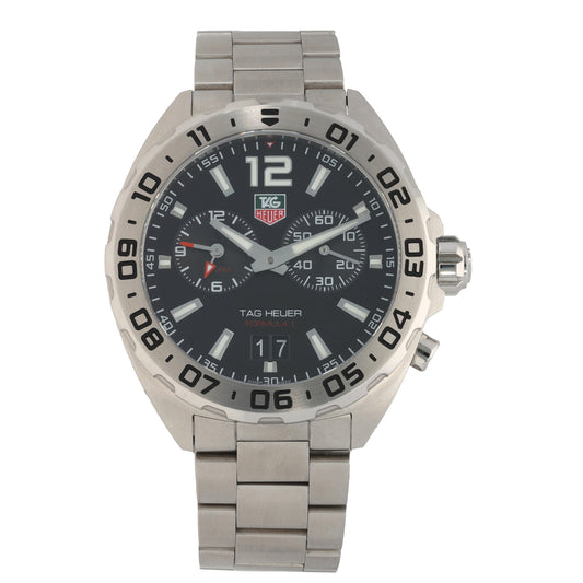 Tag Heuer Formula 1 WAZ111A 41mm Stainless Steel Watch