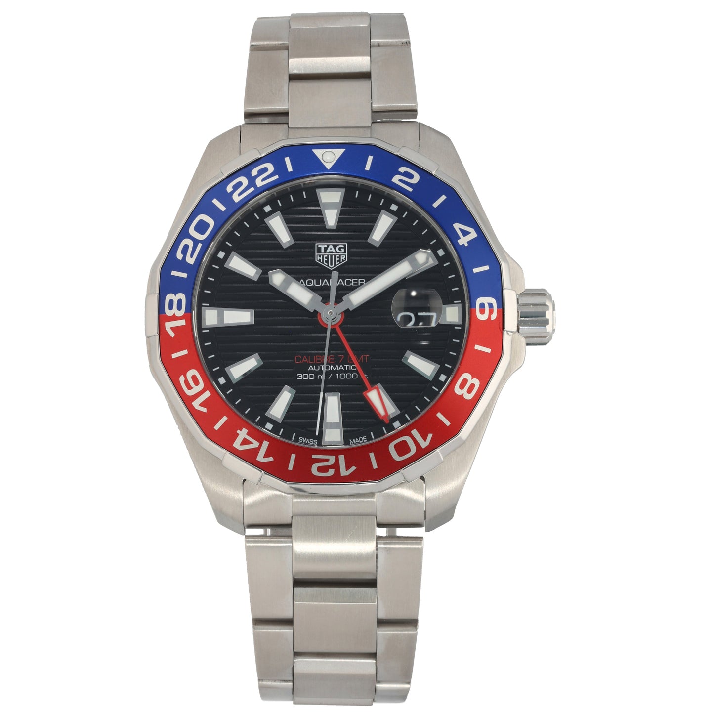 Tag Heuer Aquaracer WAY201F-0 43mm Stainless Steel Watch