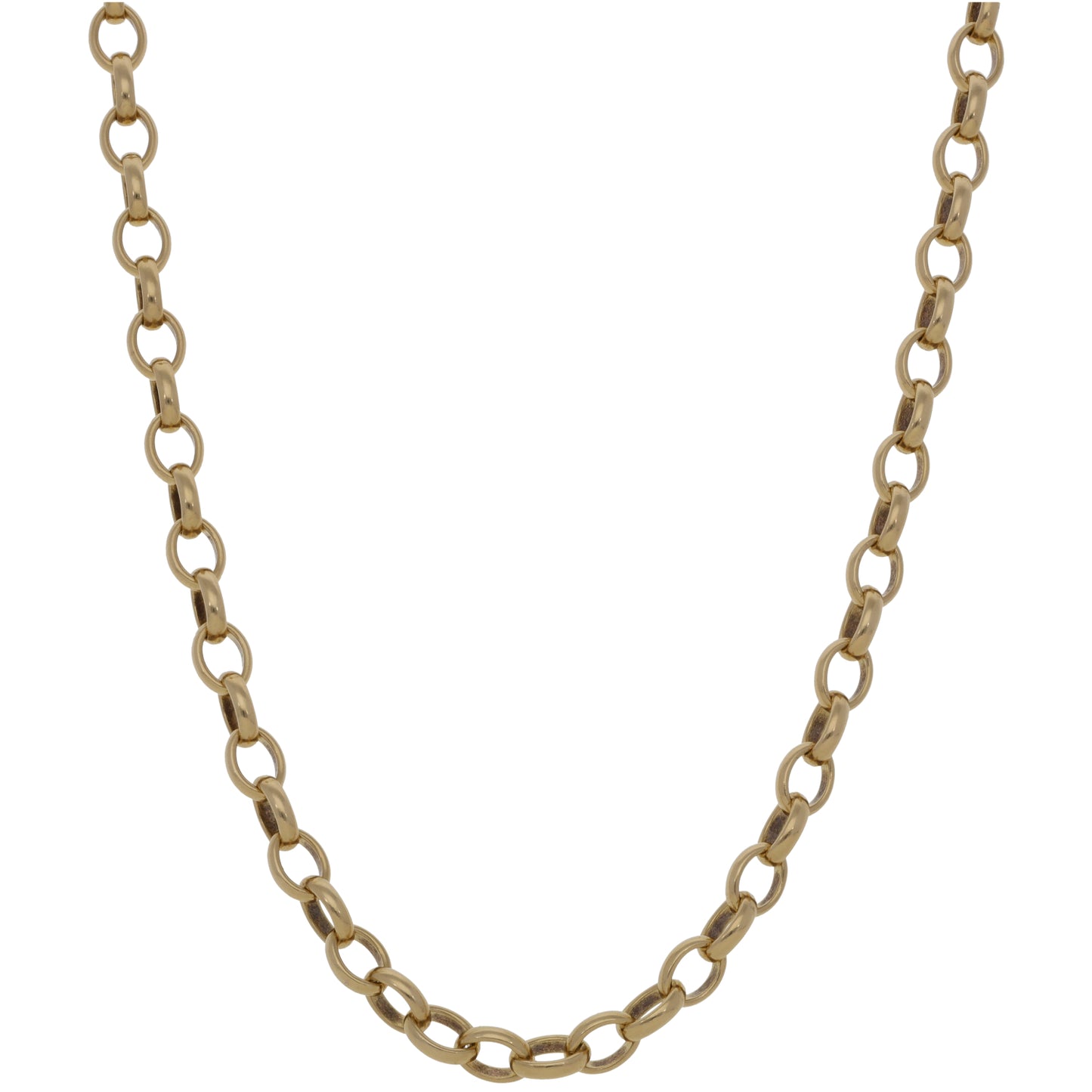 9ct Gold Belcher Chain 22"