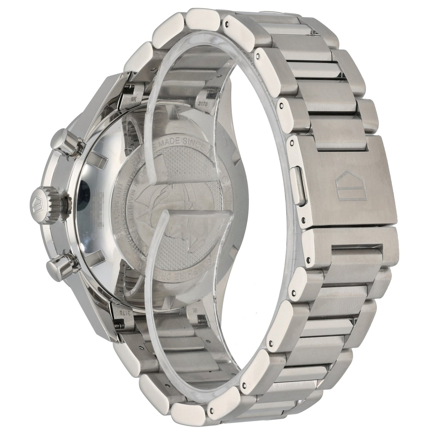 Tag Heuer Carrera CV201AJ-10 41mm Stainless Steel Watch