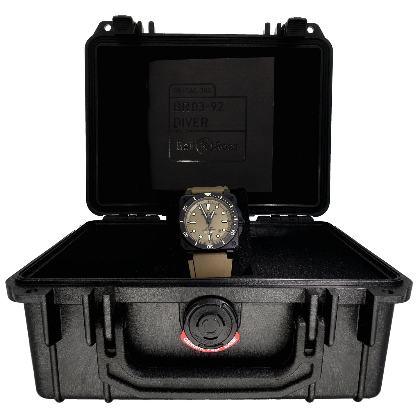 Bell & Ross BR03 BR03-92-DIV-C 42mm Ceramic Watch