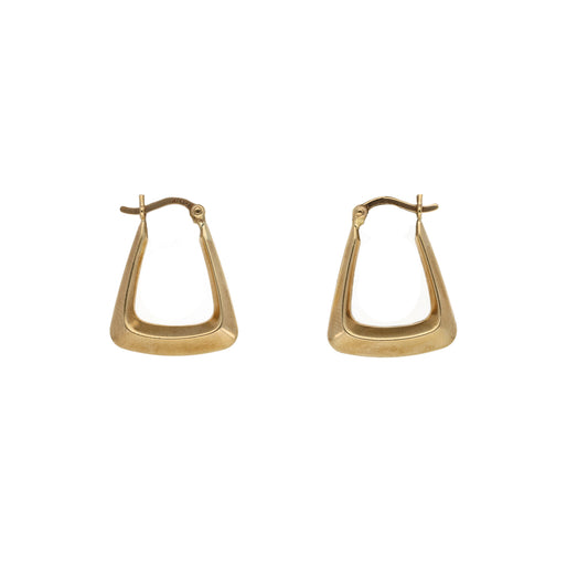 9ct Gold Creole Earrings