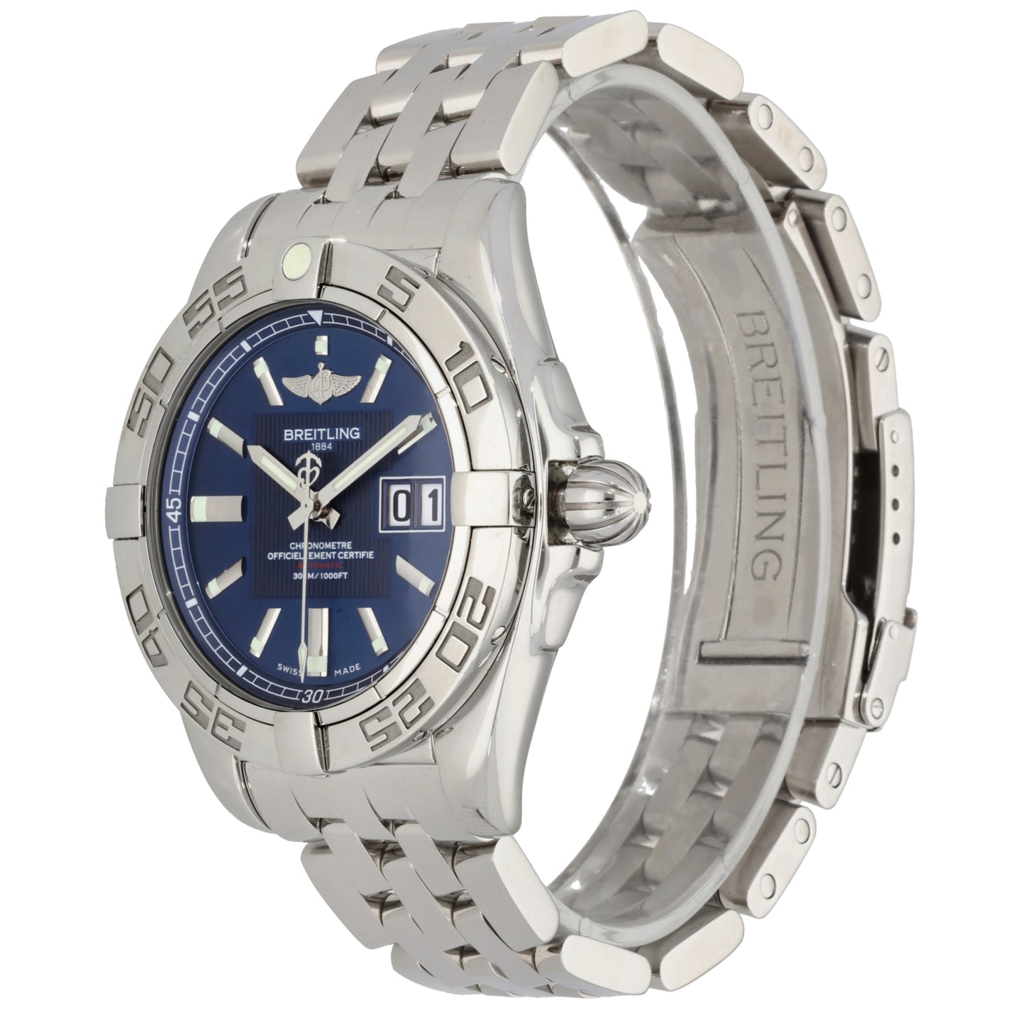Breitling Galactic A49350 41mm Stainless Steel Watch