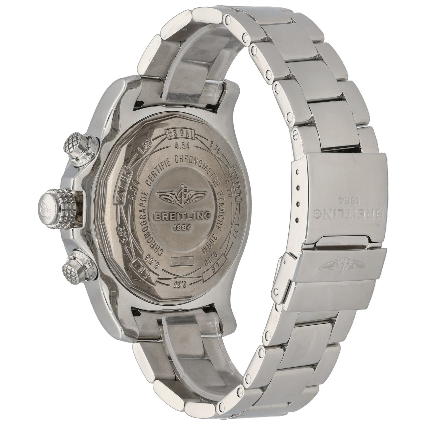 Breitling Super Avenger II A13371 48mm Stainless Steel Watch