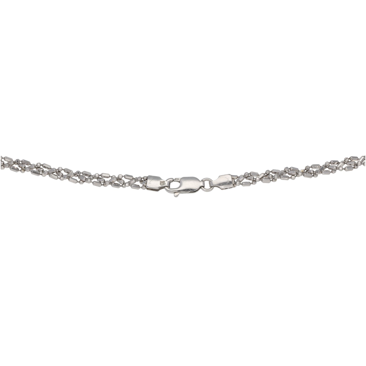 9ct White Gold Other Chain 18"