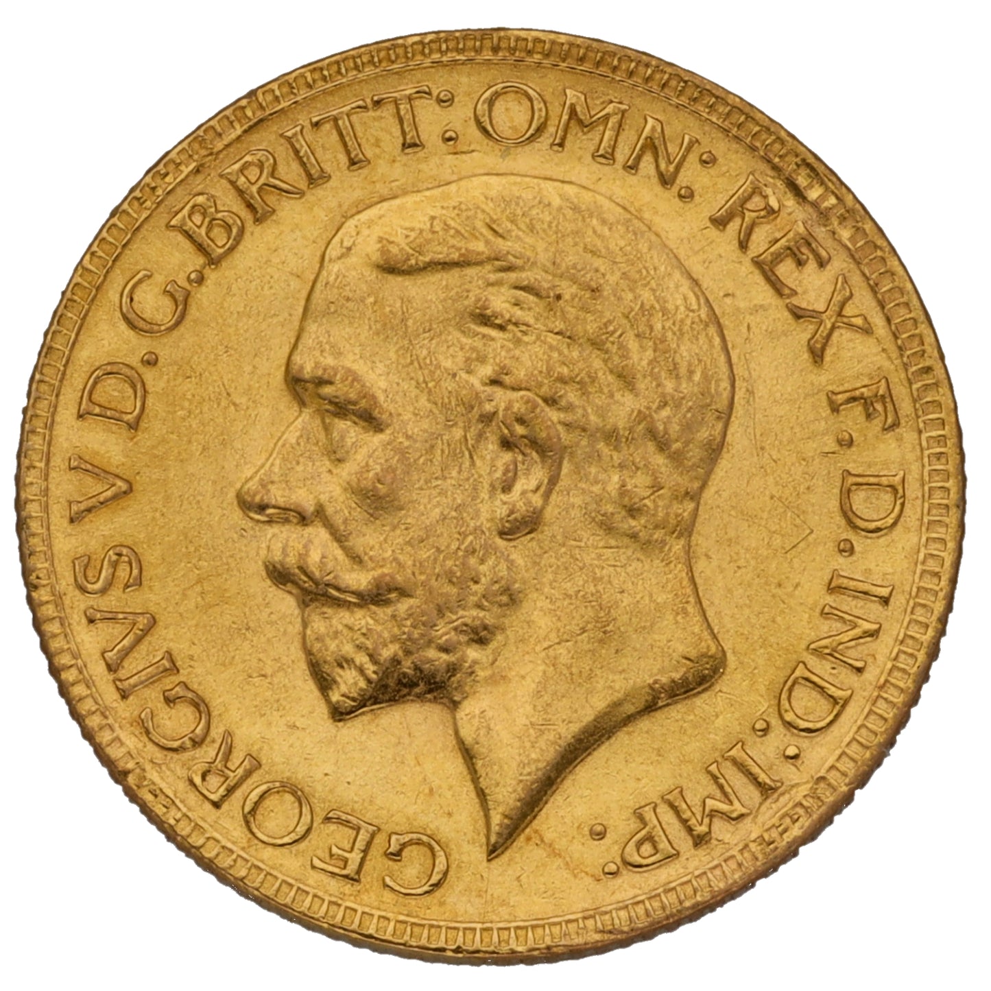 22ct Gold King George V Full Sovereign Coin 1931