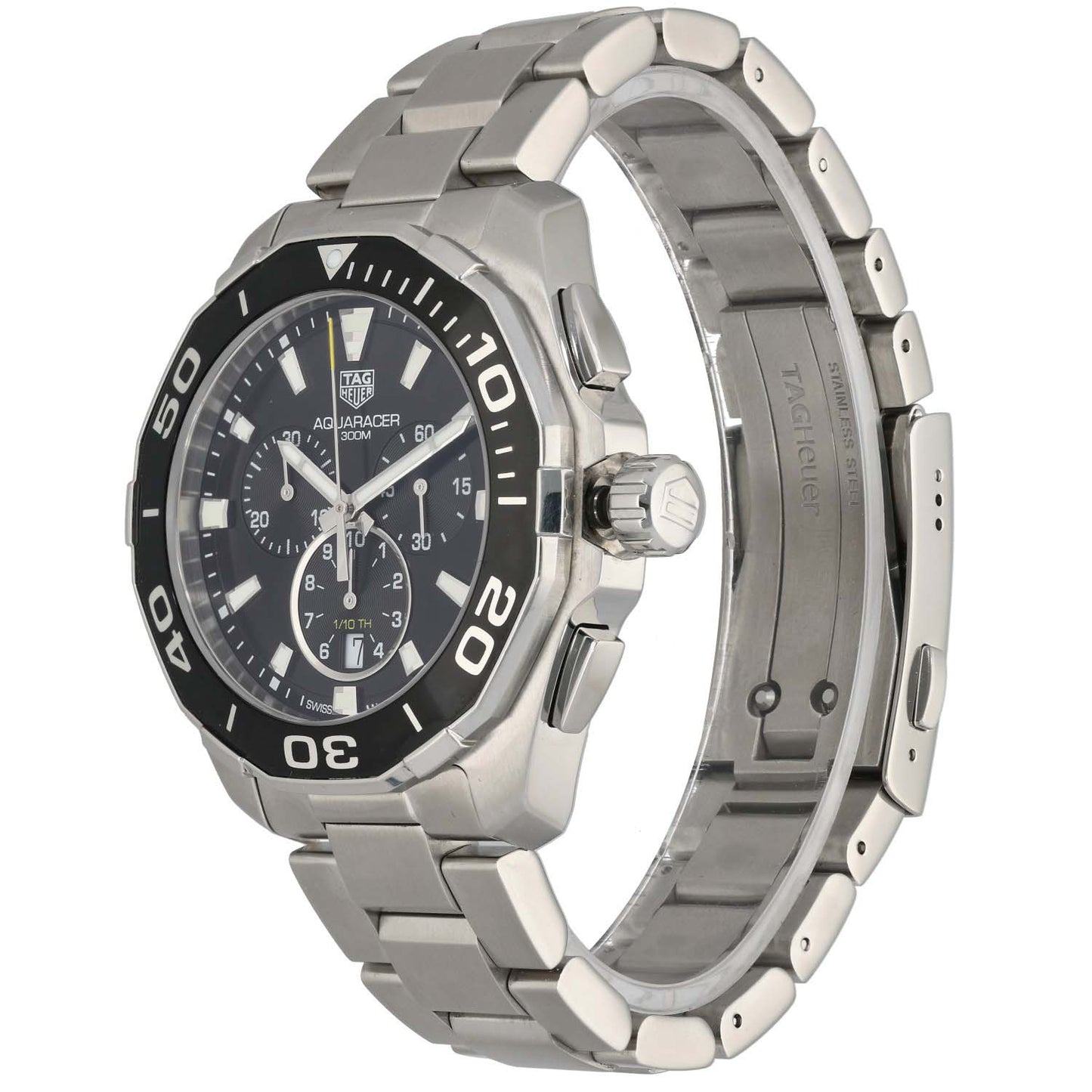 Tag Heuer Aquaracer CAY111A 43mm Stainless Steel Watch