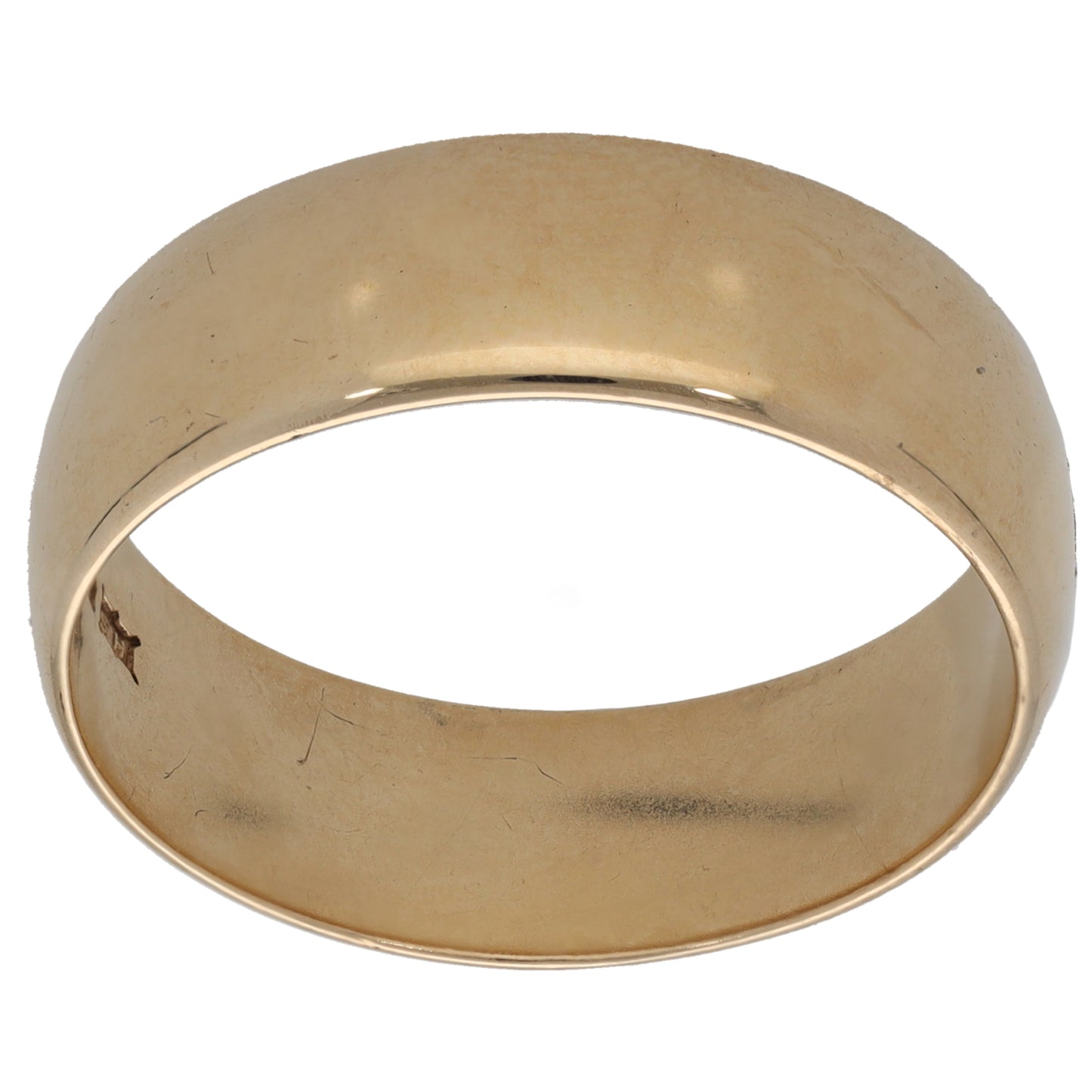 9ct Gold Plain Wedding Ring Size V