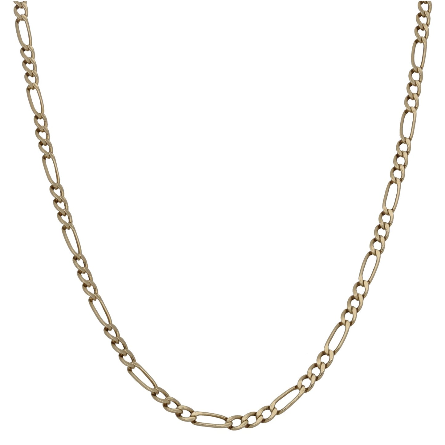 9ct Gold Figaro Chain 20"