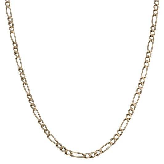 9ct Gold Figaro Chain 20"